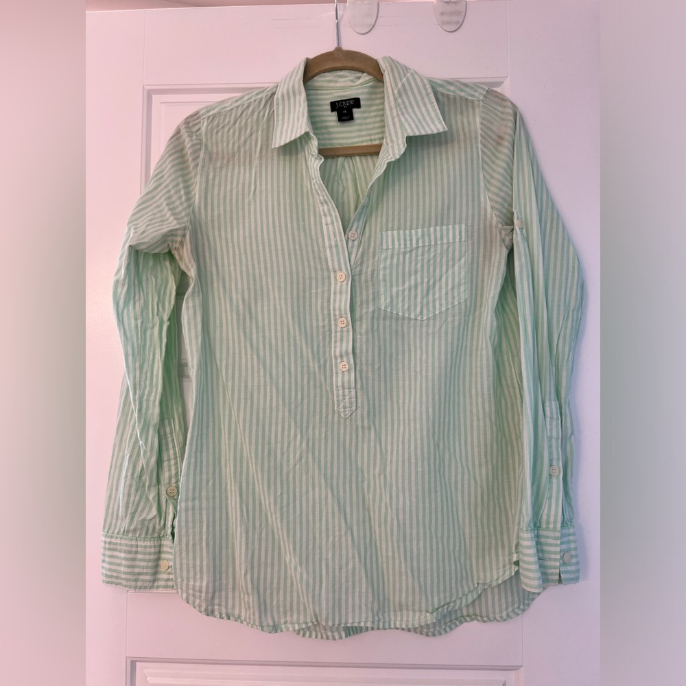 Jcrew factory popover tunic top